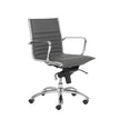 Euro Style Dirk Low Back Office Chair in Leatherette