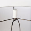 Mercana Tao Cream Base W/White Shade Table Lamp Clearance