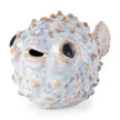 Mercana Spike Off-White Ceramic Puffer Fish