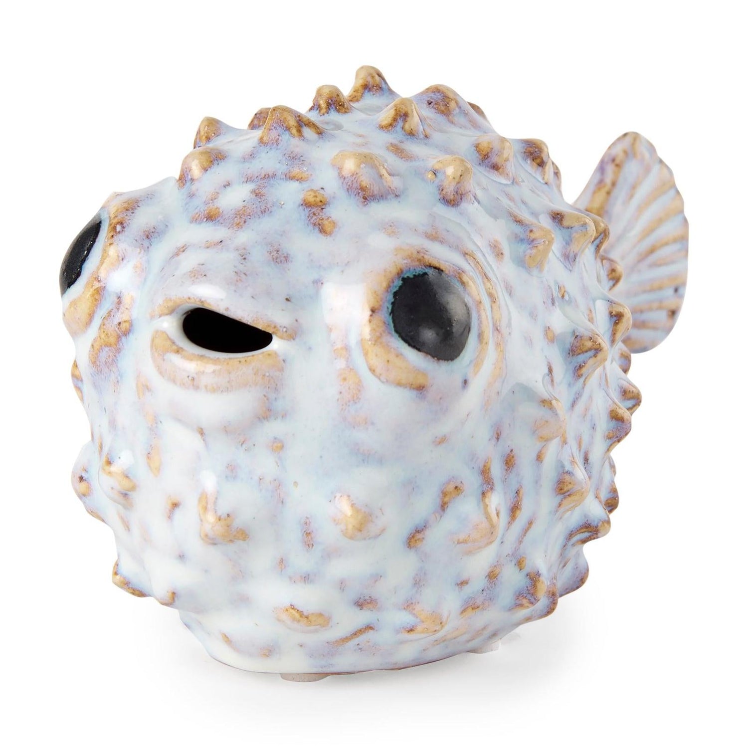 Mercana Spike Off-White Ceramic Puffer Fish
