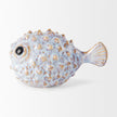 Mercana Spike Off-White Ceramic Puffer Fish
