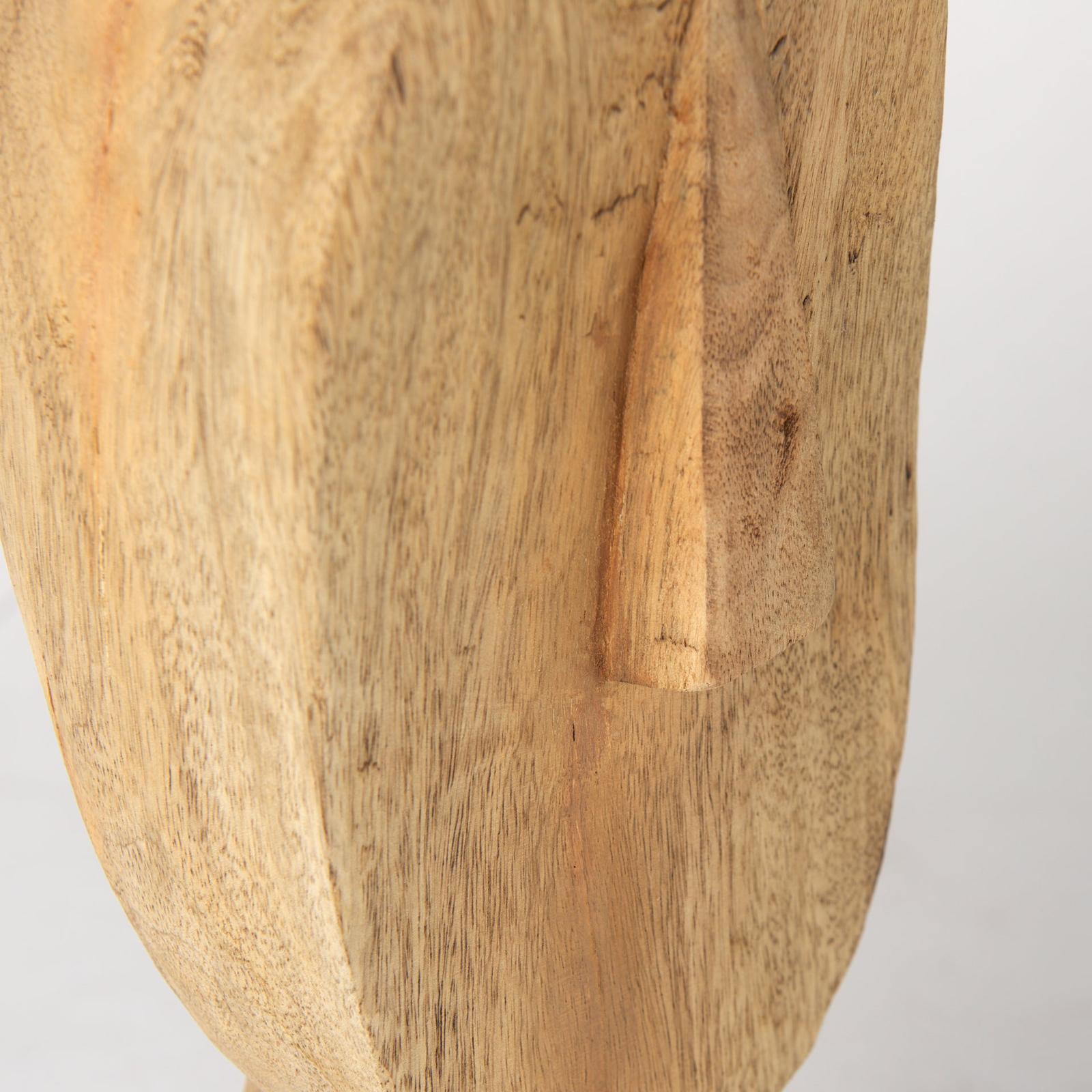 Mercana Ivan Wooden Head Sculpture