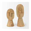 Mercana Ivan Wooden Head Sculpture