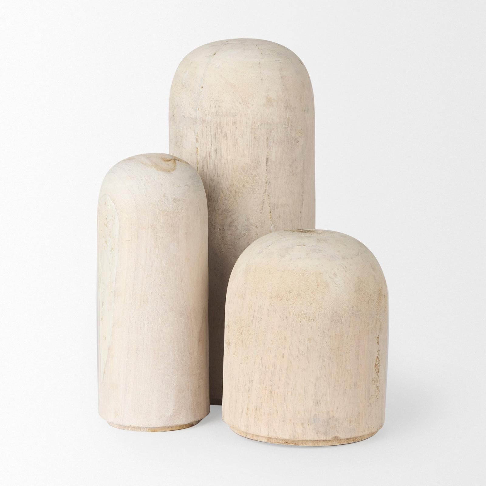 Mercana Knox Wood Decorative Object Clearance
