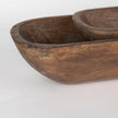 Mercana Athena Extra Large Reclaimed Wood Trays - Set of 2