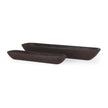 Mercana Athena Extra Large Reclaimed Wood Trays - Set of 2