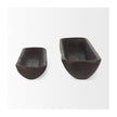 Mercana Athena Extra Large Reclaimed Wood Trays - Set of 2