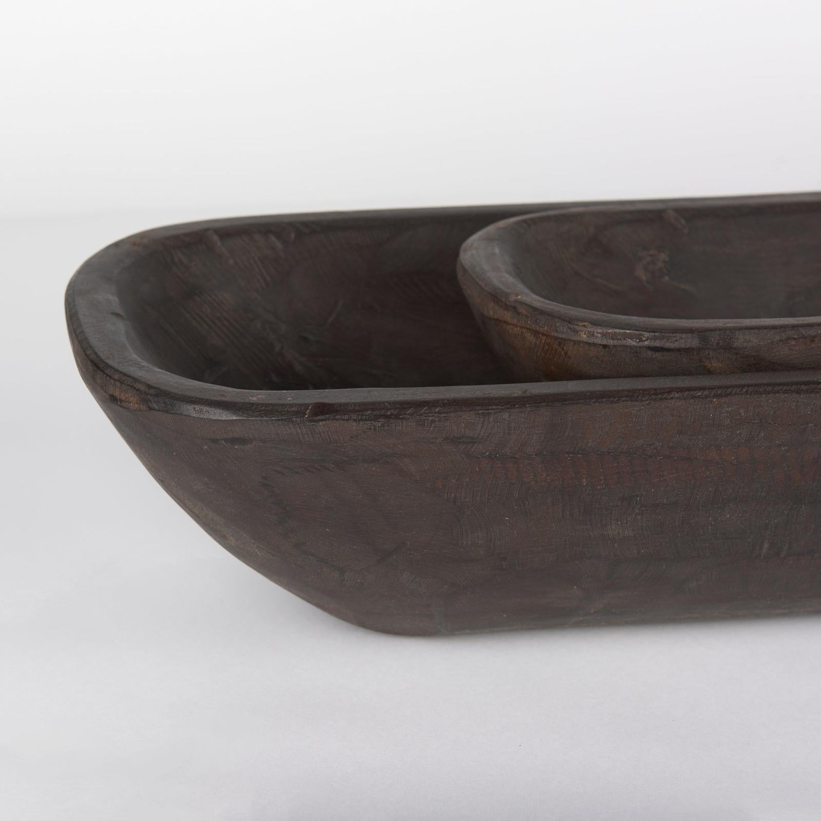 Mercana Athena Extra Large Reclaimed Wood Trays - Set of 2