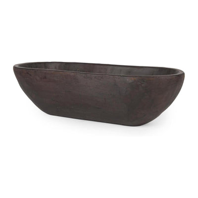 Mercana Athena Extra Large Oblong Reclaimed Wood Bowl