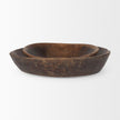 Mercana Nikita Large Reclaimed Wood Bowls- Set of 2