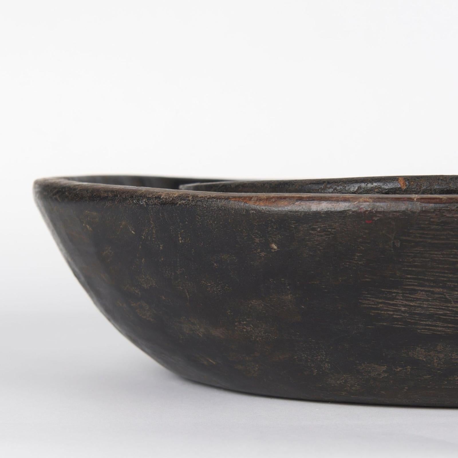 Mercana Nikita Large Reclaimed Wood Bowls- Set of 2