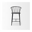 Mercana Colin Black Metal Counter Stool