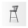 Mercana Colin Black Metal Counter Stool