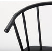 Mercana Colin Black Metal Counter Stool