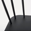 Mercana Colin Black Metal Counter Stool