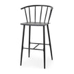 Mercana Colin Black Metal Bar Stool Clearance
