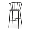 Mercana Colin Black Metal Bar Stool Clearance