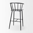 Mercana Colin Black Metal Bar Stool Clearance