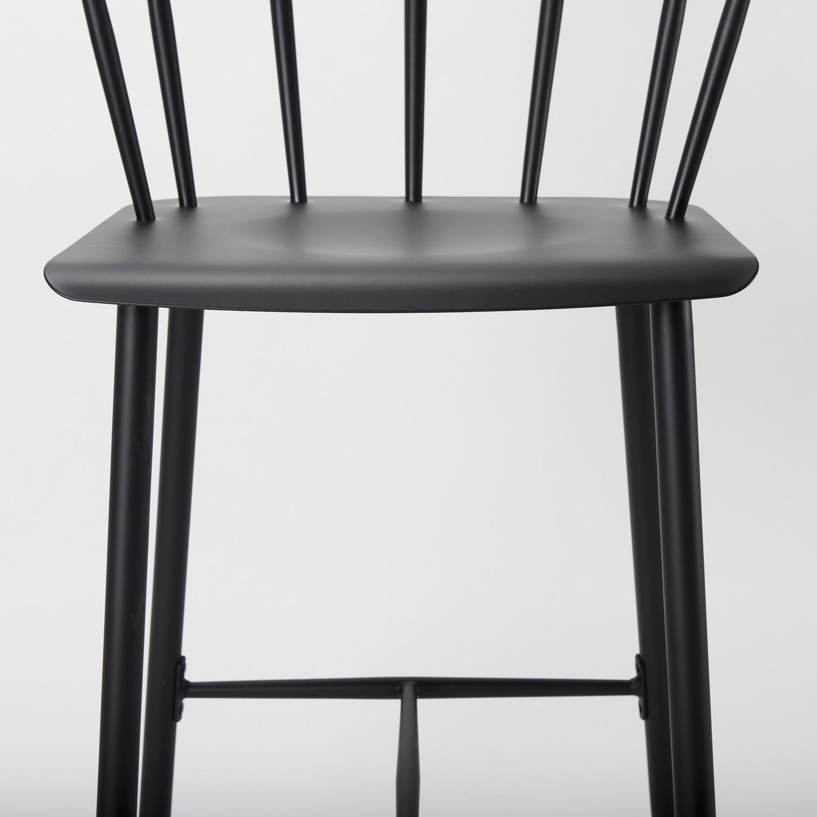 Mercana Colin Black Metal Bar Stool Clearance