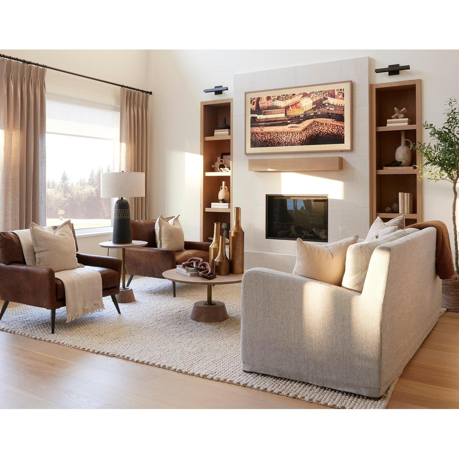 Mercana Denly Slipcover Three Seater Sofa