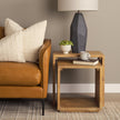 Mercana Alanna Brown Wood Nesting Accent Tables - Set of 2