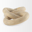 Mercana Alize Solid Wood Circular Chain Link Decorative Object