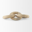 Mercana Alize Solid Wood Circular Chain Link Decorative Object