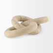 Mercana Alize Solid Wood Circular Chain Link Decorative Object