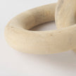 Mercana Alize Solid Wood Circular Chain Link Decorative Object