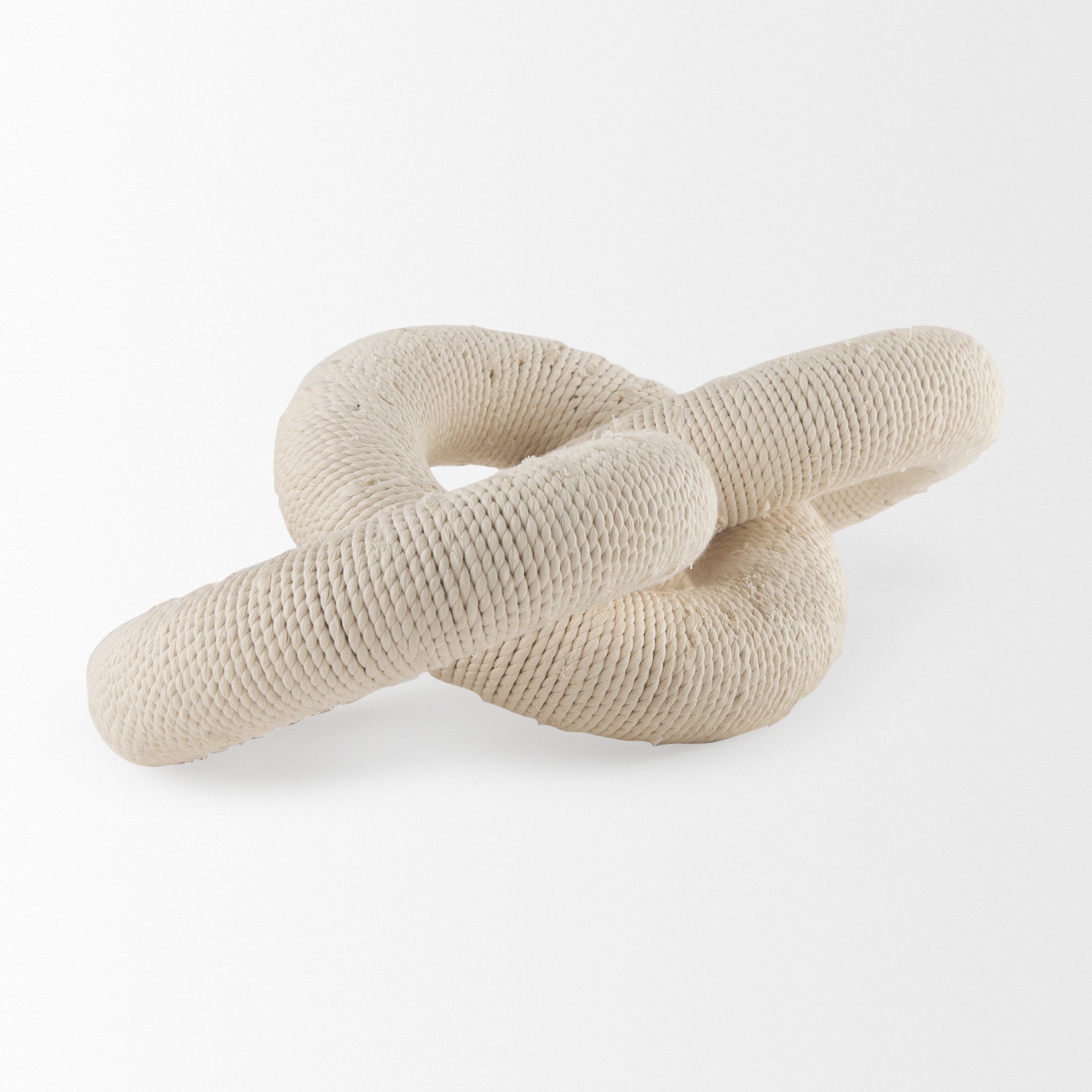 Mercana Alize Solid Wood Circular Chain Link Decorative Object