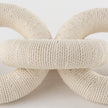 Mercana Alize Solid Wood Circular Chain Link Decorative Object
