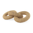 Mercana Alize Solid Wood Circular Chain Link Decorative Object