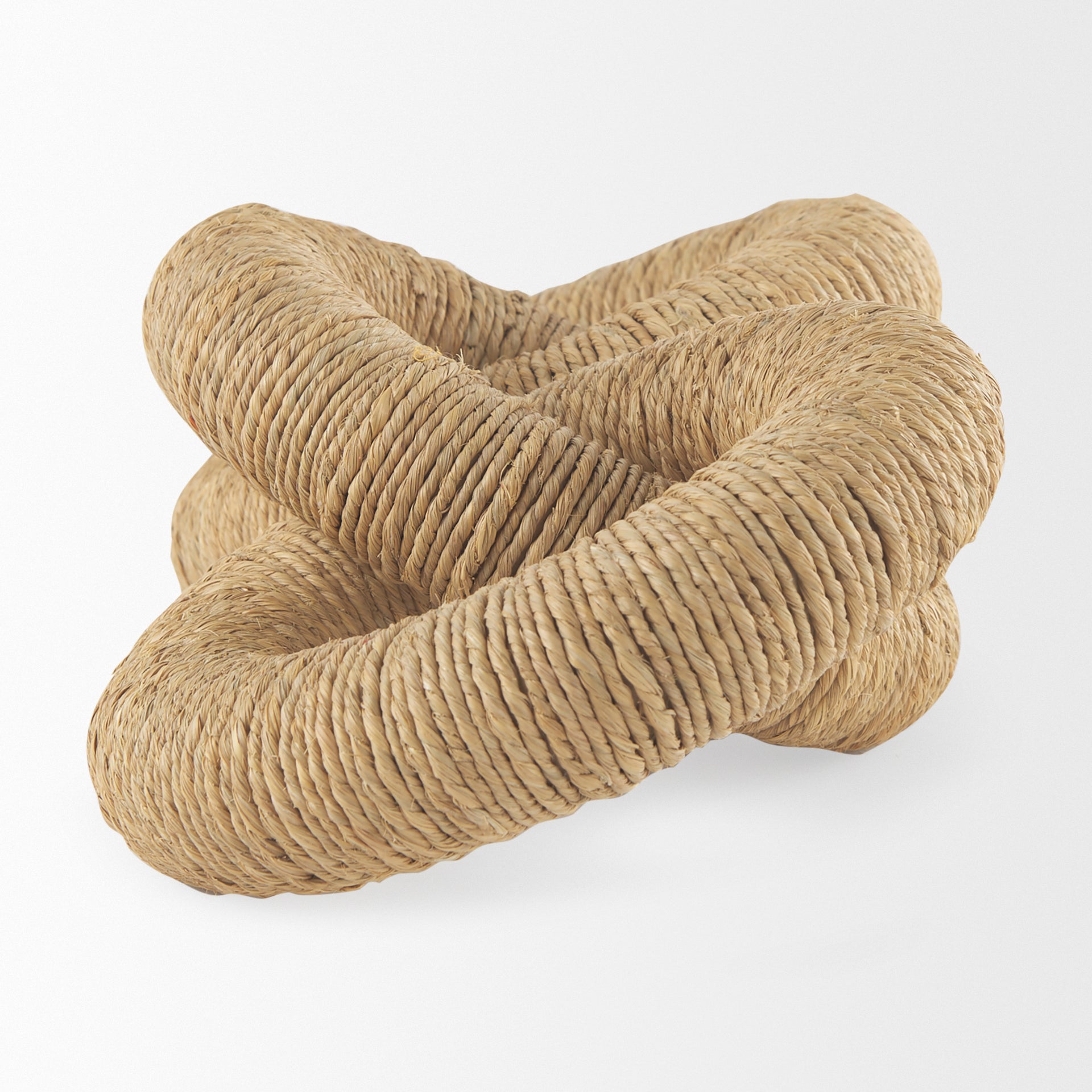 Mercana Alize Solid Wood Circular Chain Link Decorative Object