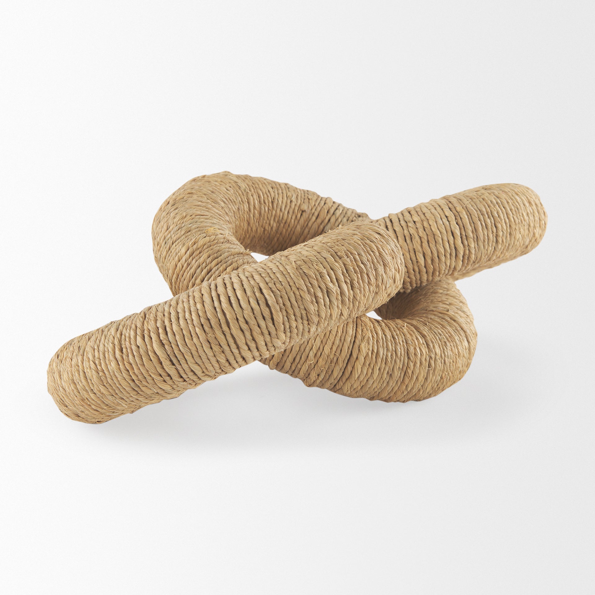 Mercana Alize Solid Wood Circular Chain Link Decorative Object