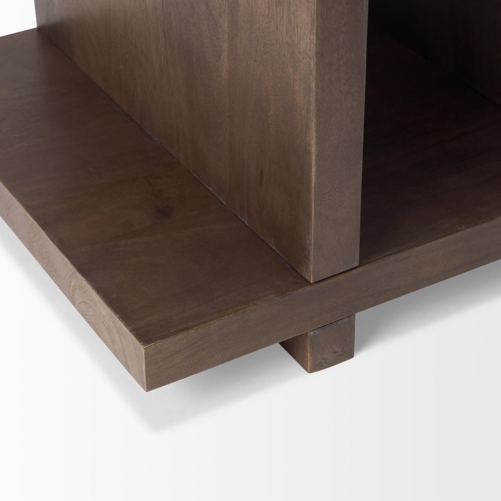 Mercana Nohr Wood Accent Table