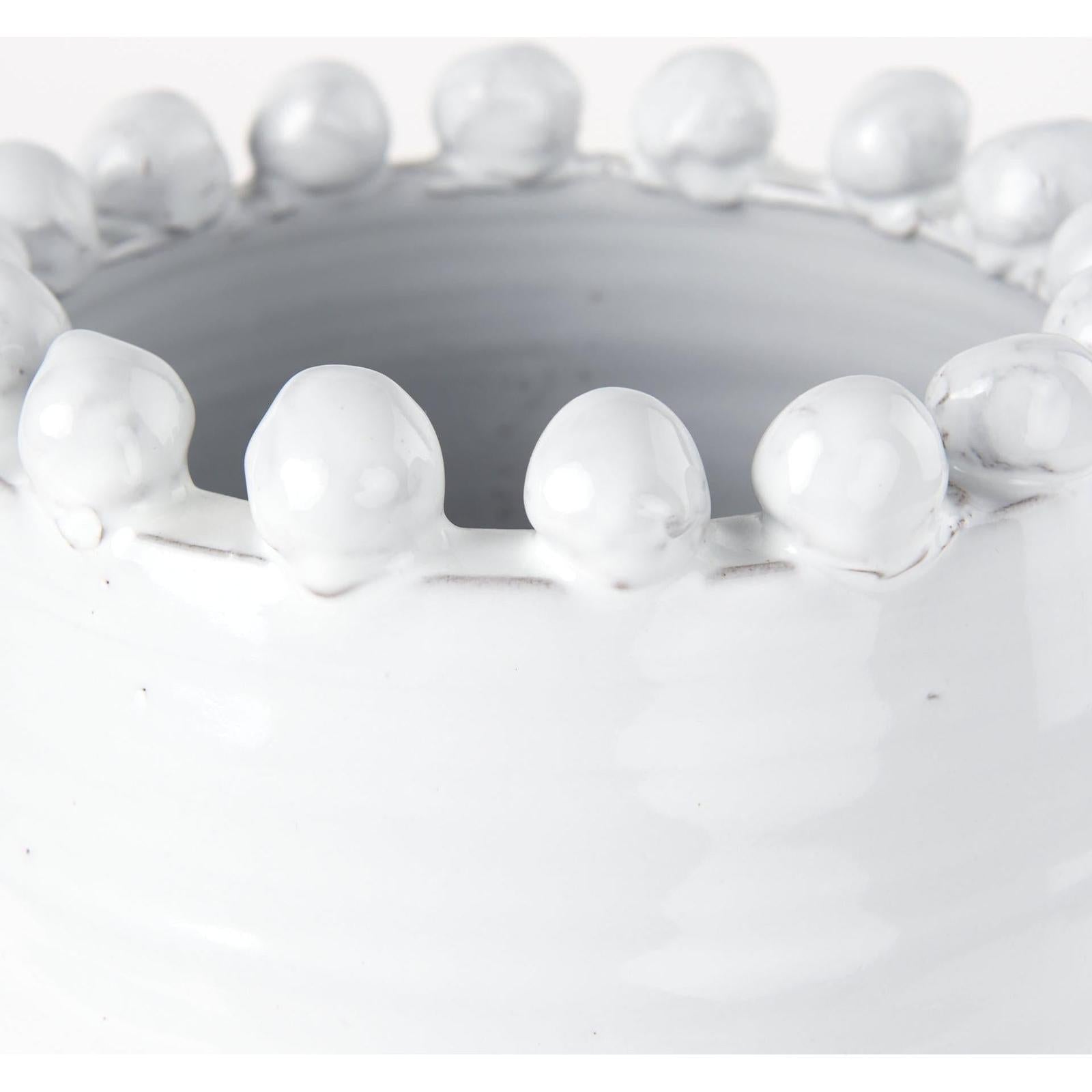 Mercana Basin Off-White Glazed Vase
