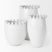 Mercana Basin Off-White Glazed Vase
