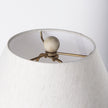 Mercana Mehdi Cream Ceramic Table Lamp