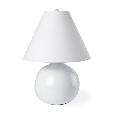 Mercana Mehdi White Ceramic Table Lamp