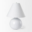 Mercana Mehdi White Ceramic Table Lamp