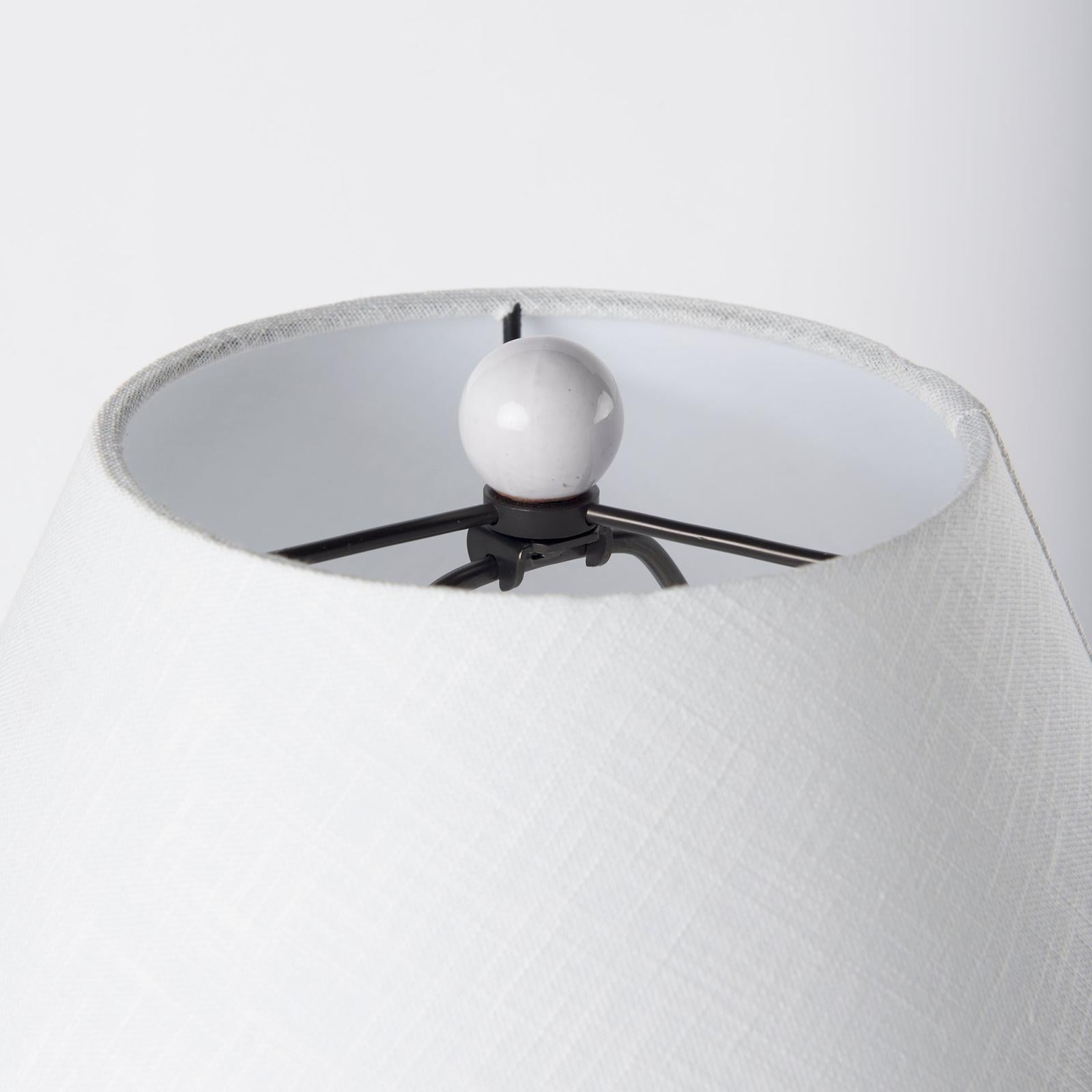 Mercana Mehdi White Ceramic Table Lamp