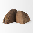 Mercana Incana Handmade Reclaimed Wooden Bookends