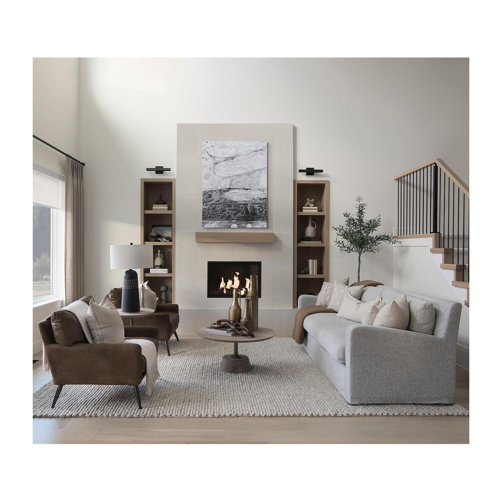 Mercana Denly Slipcover Three Seater Sofa