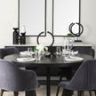Mercana Carollan Black Geometric Wood Ball Jack