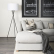 Mercana Ambrose Fabric Shade Floor Lamp