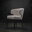 Mercana Niles Wooden Legs Wingback Dining Chair