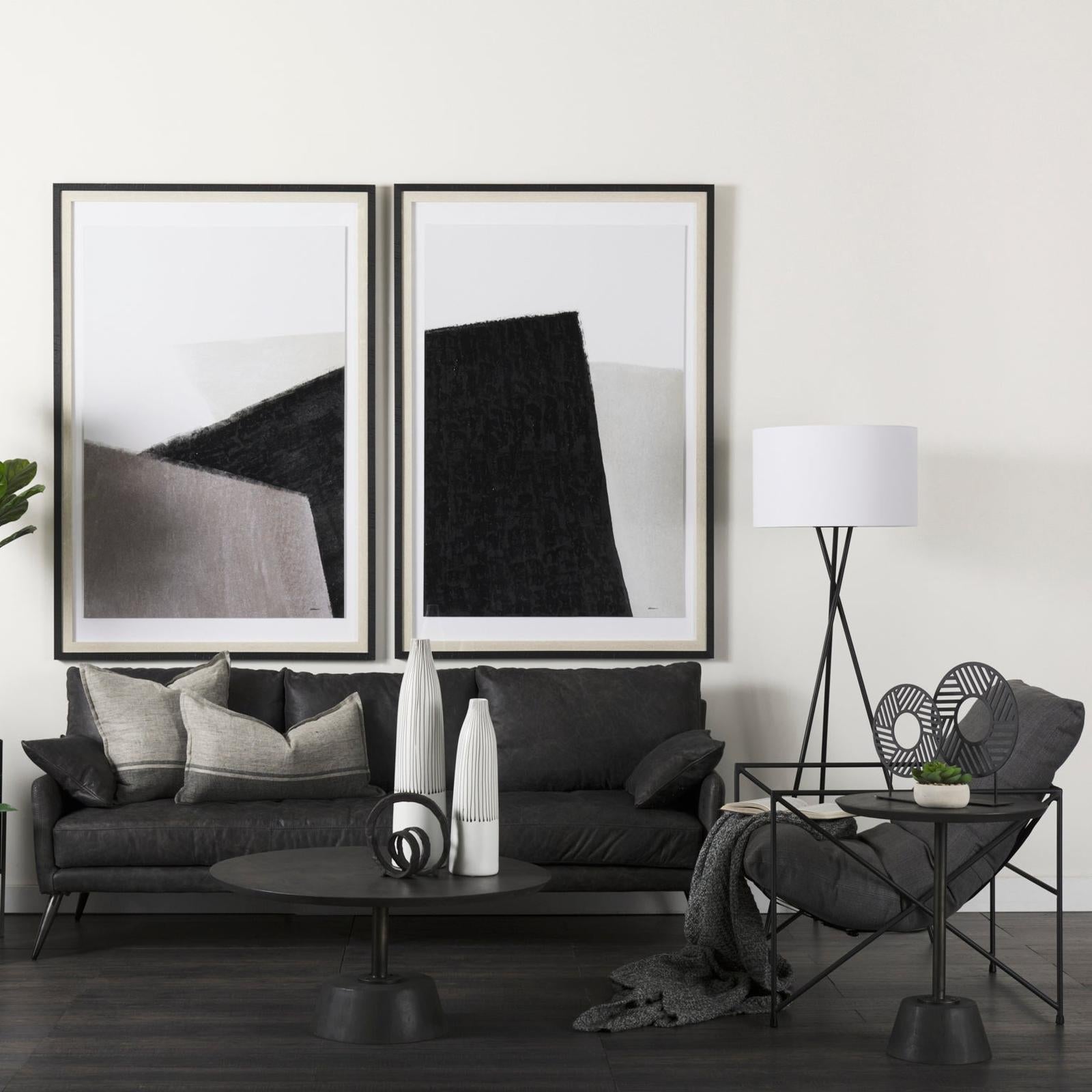 Mercana Leonidas Metal Frame Accent Chair