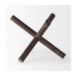 Mercana Astericks Brown Metal Decor Object