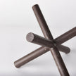 Mercana Astericks Brown Metal Decor Object