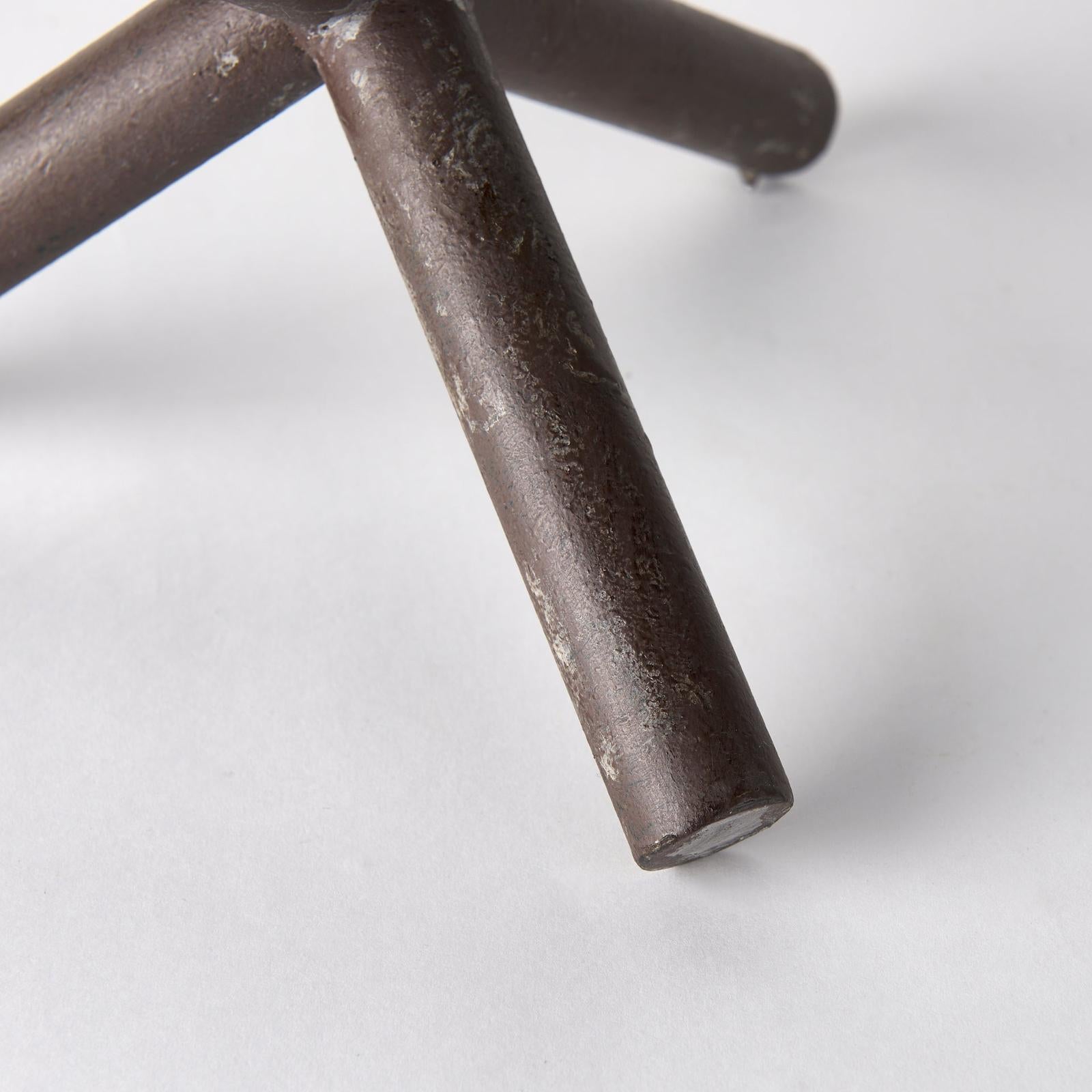 Mercana Astericks Brown Metal Decor Object